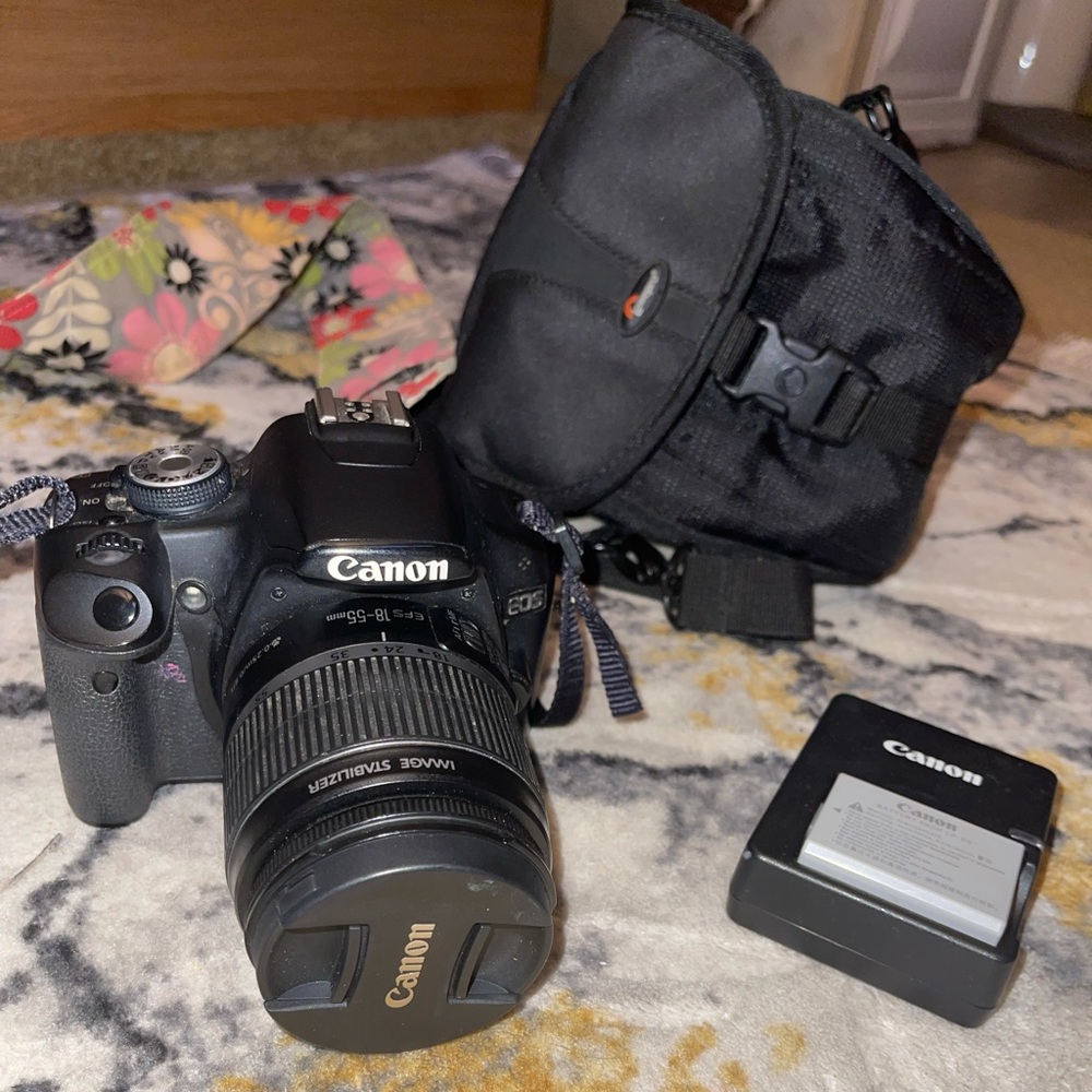 Canon Rebel T1i digital photography camera
